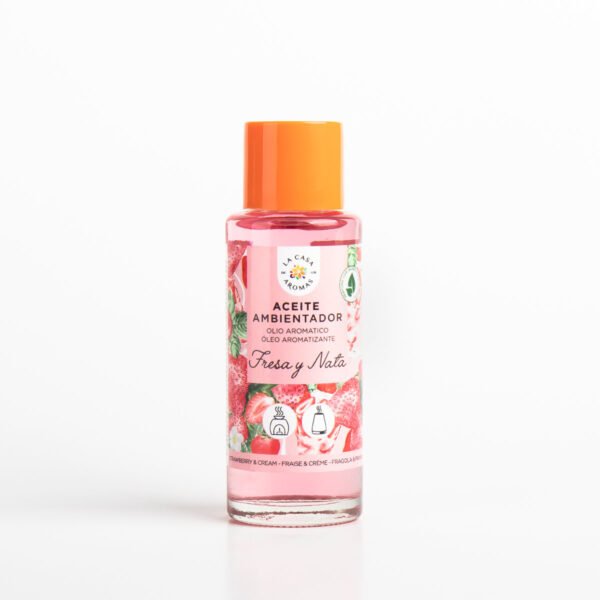 Huile Essentielle de Fraise & crème à diffuser, double usages 50ml