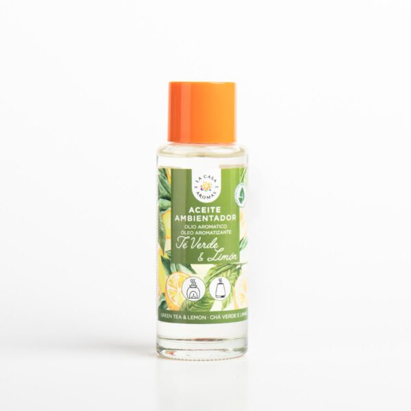 Huile Essentielle de Thé vert & citron à diffuser, double usages 50ml