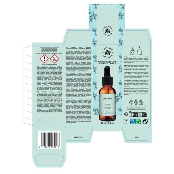 Huile soluble dans l'eau- Jasmin Mikaromas | 30ML – Image 2