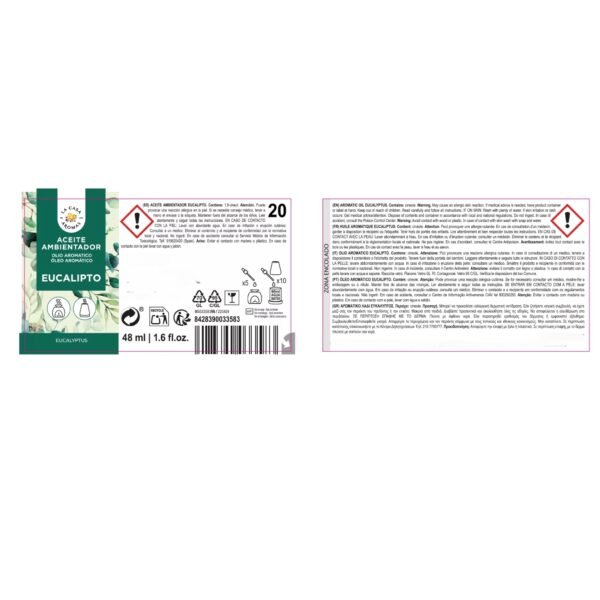 Huile Essentielle de Eucalyptus, 2 usages 50ml – Image 2