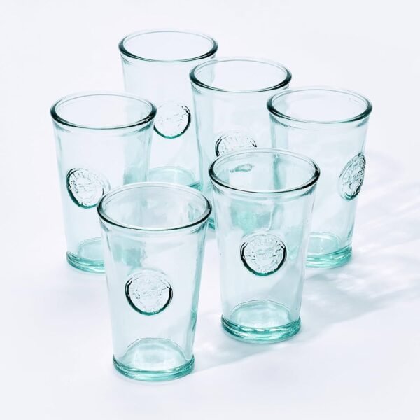 Verre water 100 % recyclé, parfait pour l'eau, le jus, les cocktails – Image 6