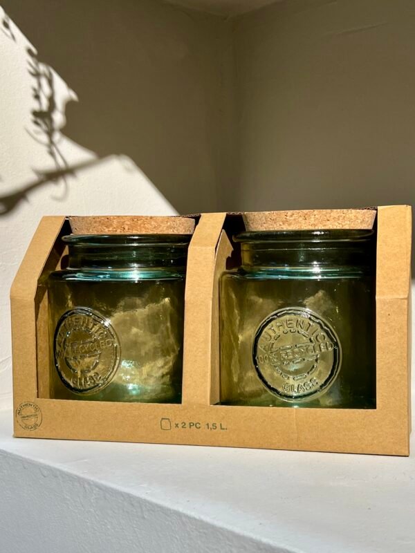 Bocal authentic pack*2  1,5L Transparent
