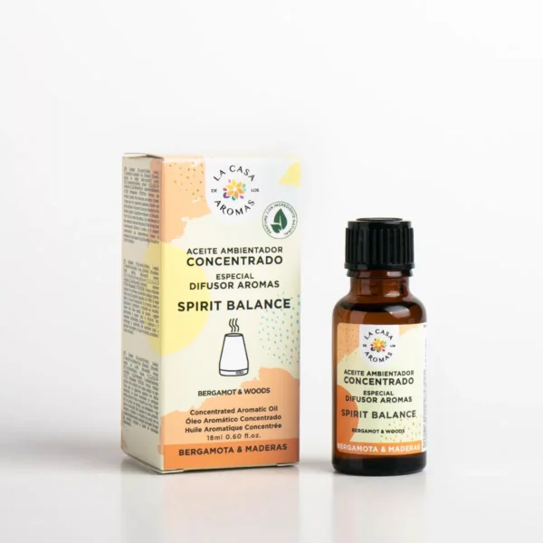 Huiles essentielles Spirit balance Bergamot à diffuser | 18 ml