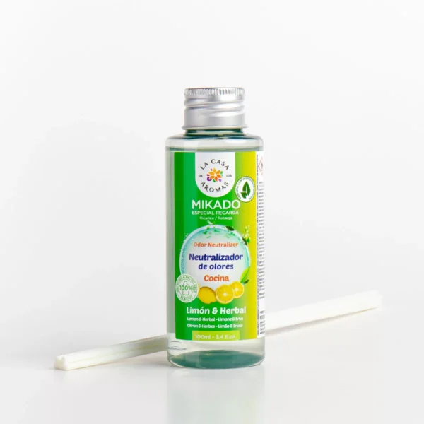 Désodorisant de remplacement citron herbe- Spécial cuisine 100 ml