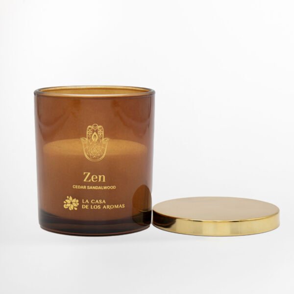 Bougie Mystic Zen - Cèdre et Bois de Santal – Image 2