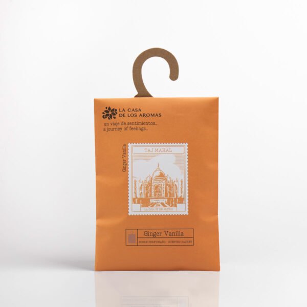 Enveloppe parfumée Gingembre vanille journey "Taj Mahal"