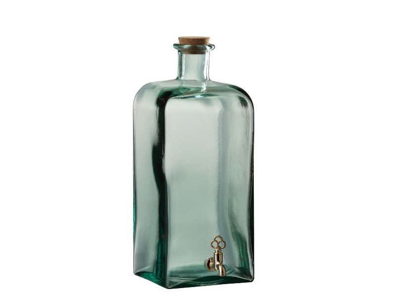 Distributeur de boisson et d'huile en bouteille | verre transparent 5L