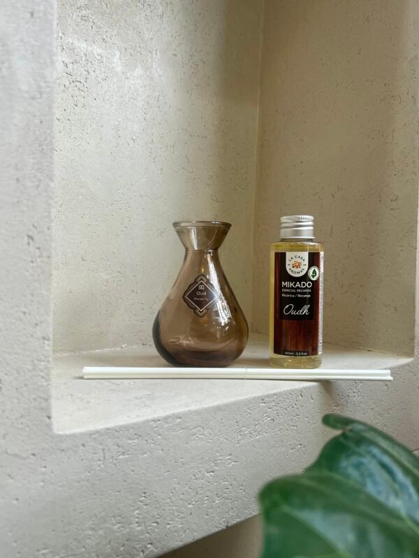 Mansor Taj – Oudh & Verre marron
