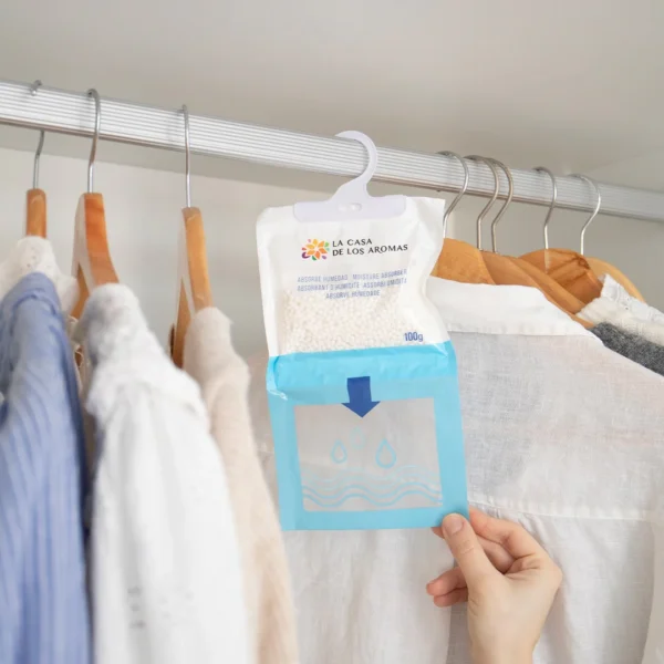 Absorbeur d'humidité neutre pour cintre 100 g – Image 2