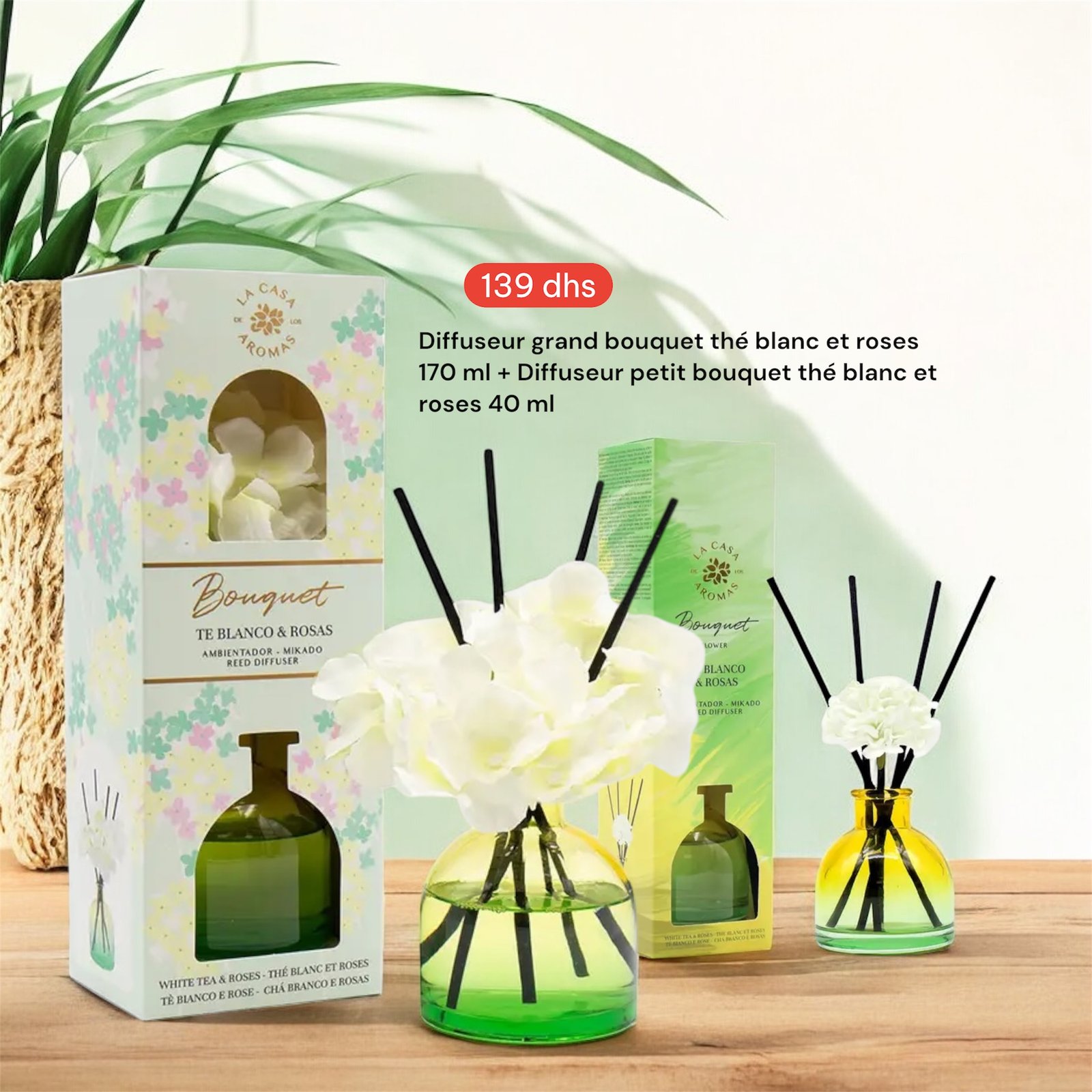 2 Diffuseurs Hortensia – Murmure du Jardin