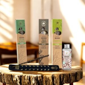 ✨ Coffret Bien-Être – Encens et Diffusion Palo Santo, sauge blanche et citronnelle
