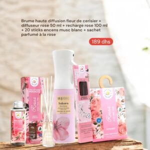 Éclat de Rose & Sakura- Rituel Maison Fleurie – Édition Limitée 💮