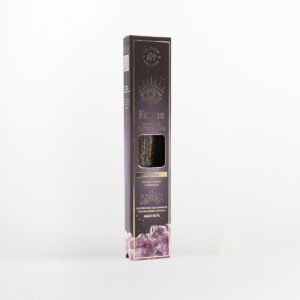 Encens Focus Lavender contient des pierres spirituelles “Amatista”