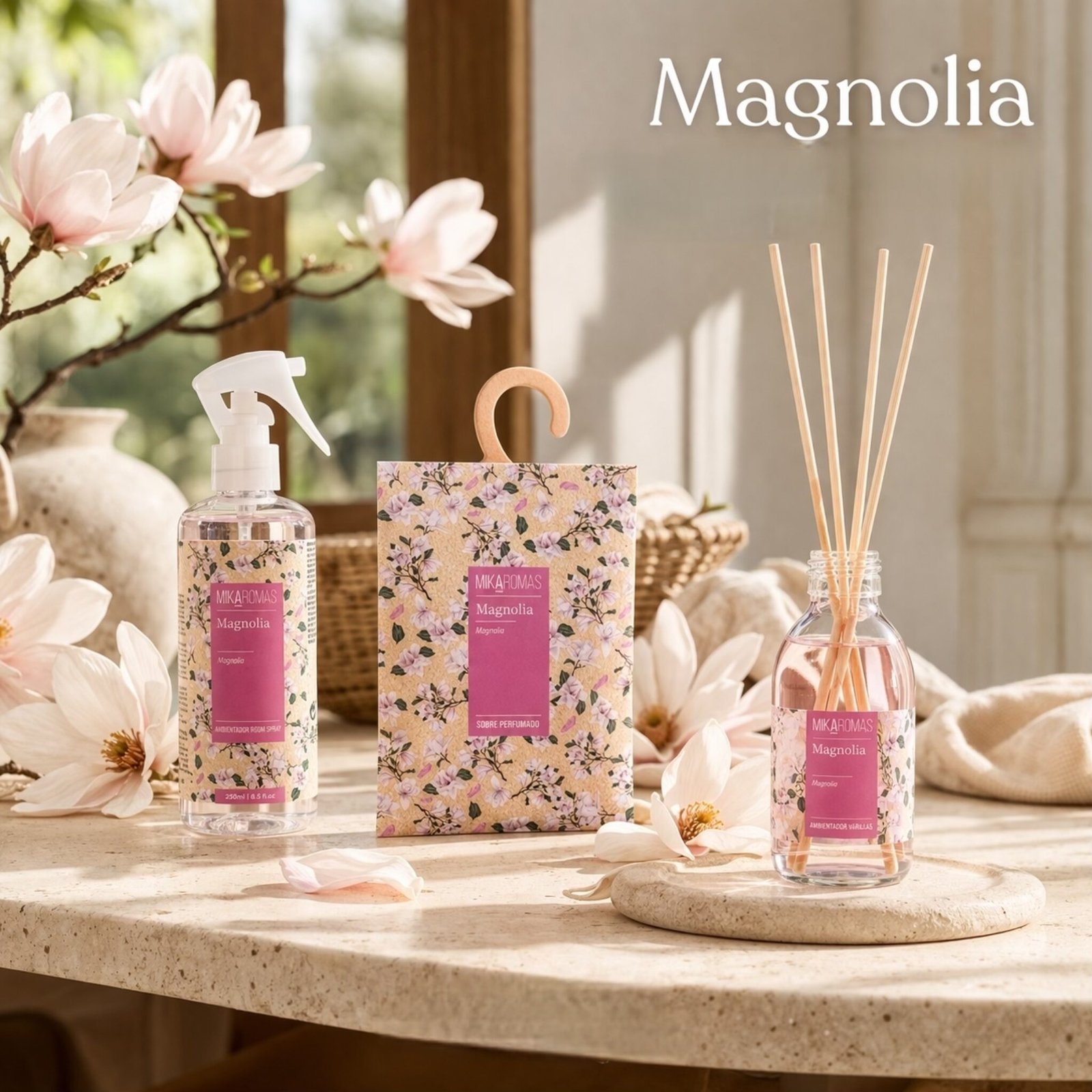 🌸 Trio Romance Florale – L’élégance au parfum délicat 🌸 Mikaromas – Image 2