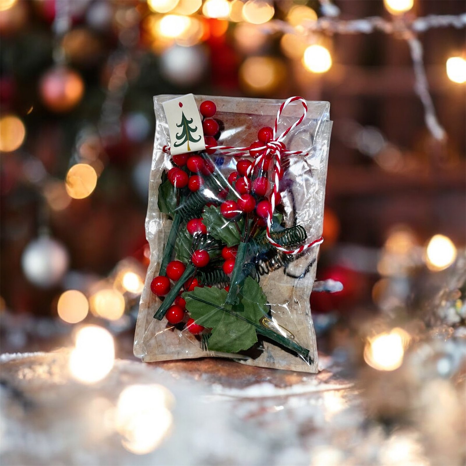 Baies de Noël Rouges – Kit Créatif