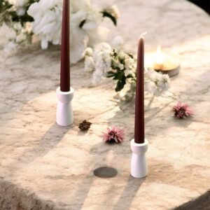 Chandelier Auris Décoratif blanc - Collection Intemporelle