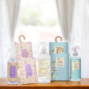 Ambiance & textile cocooning - Cashmere & Rêve de bébé & Lavande