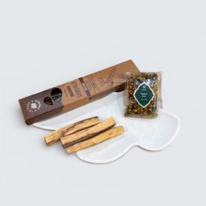 Rituel trio d'encens sacré – Édition Spirituelle, Sarghina, Palo santo et santal