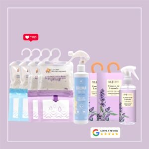 Déshumidificateur Anti-Humidité et parfums textiles & ambiance LLUGFY