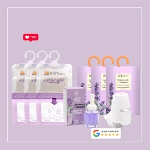 Déshumidificateur Absorbe-diffuseur électrique et parfums textiles MUURYA