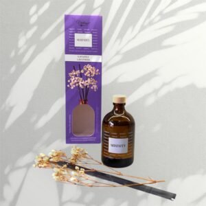 Vintage Mikado bouquet diffuseur SERENITY - Parfum Lavande
