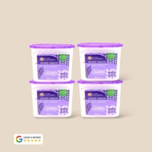 Déshumidificateur Anti-Humidité Extras efficaces Lavande 4pc