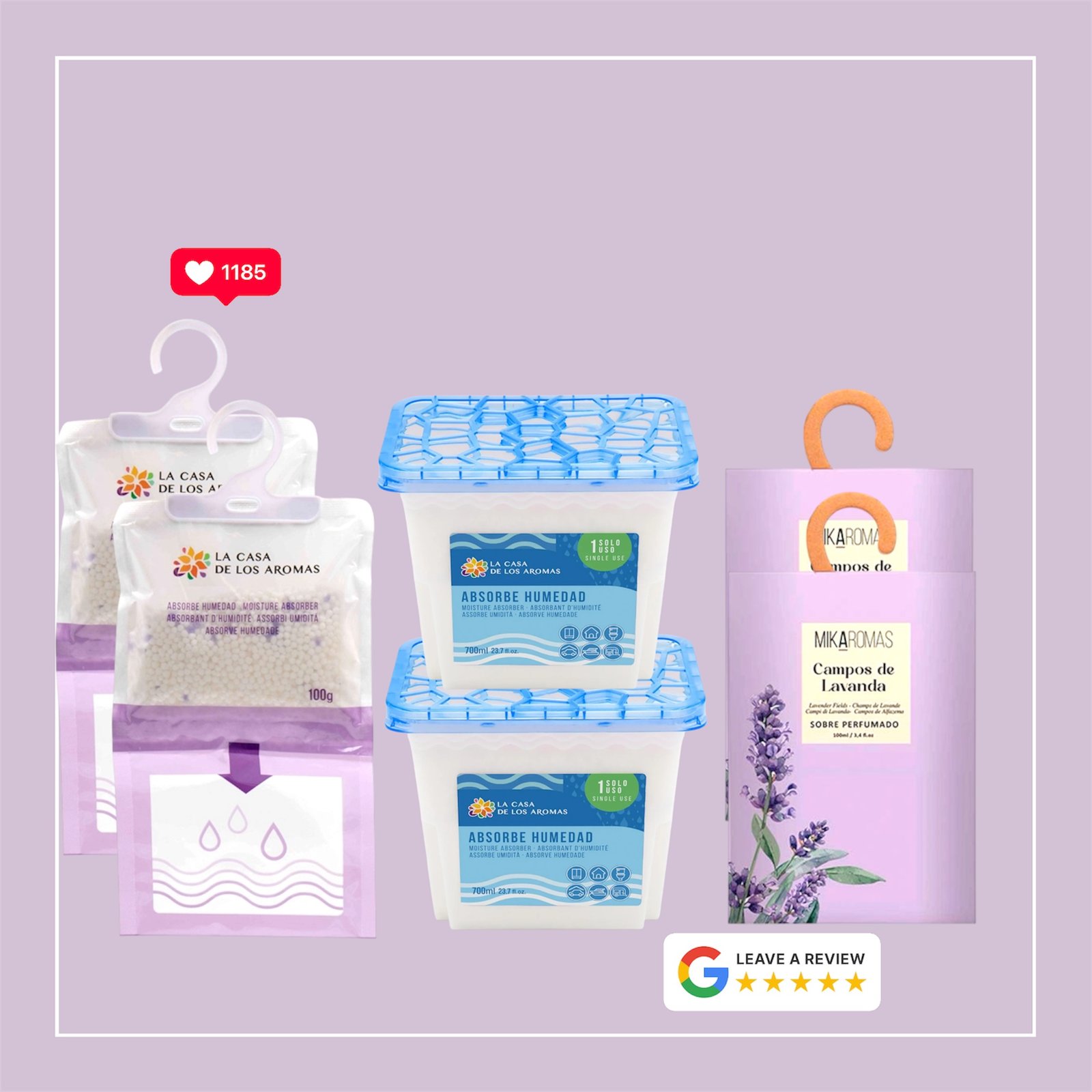 Déshumidificateur Anti-Humidité et soins textiles LUTYSJ (Copie)