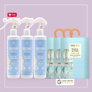 Trios Senteurs pour Textiles – fleur de coton & parfum de bébé