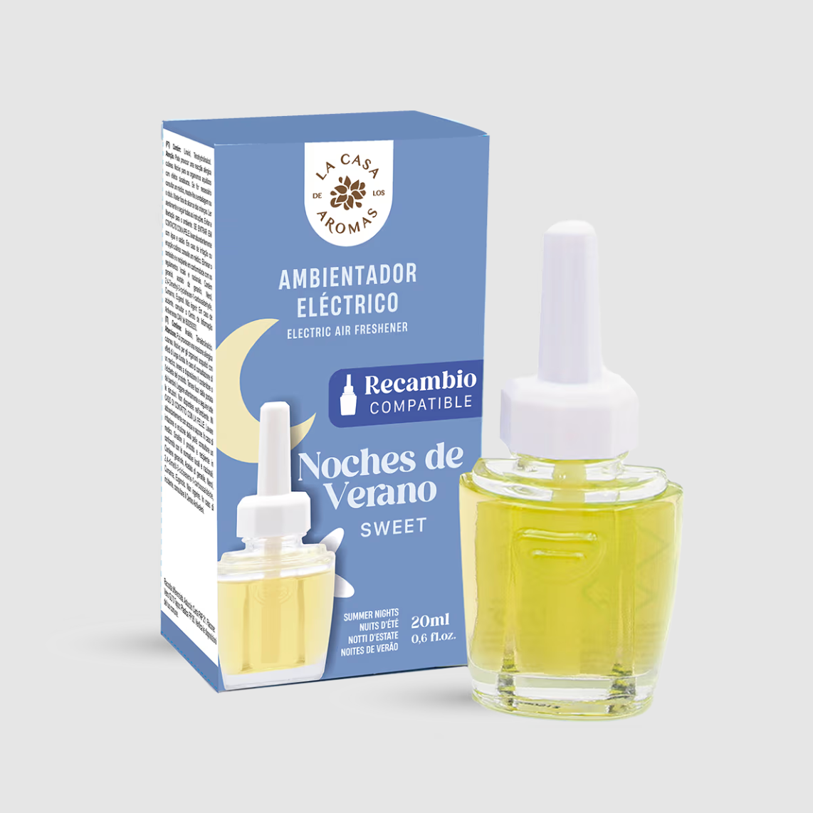 Nuits d'été Recharge Diffuseur Electrique | Parfum fruité & sucré 20 ml