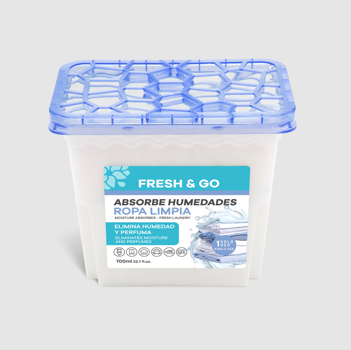 Absorbeur d'humidité parfumé ropa limpia linge frais 300 g