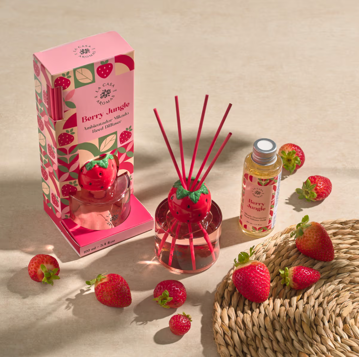 Parfum d'ambiance Mikado Fruity Berry Jungle 100Ml – Image 2
