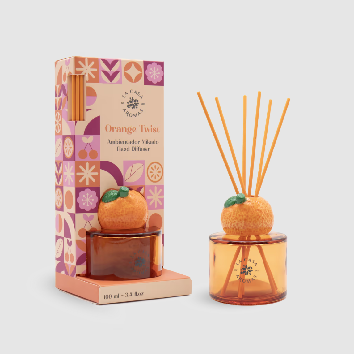 Parfum d'ambiance Mikado Fruity Orange Twist 100 Ml