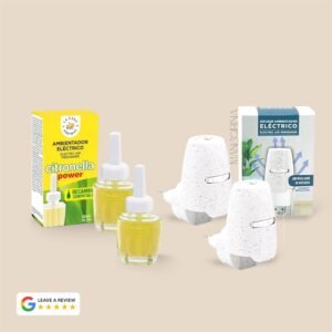 Diffuseur Electrique Citronnelle | Frais & citronné 20 ml - Pack d'économies*2