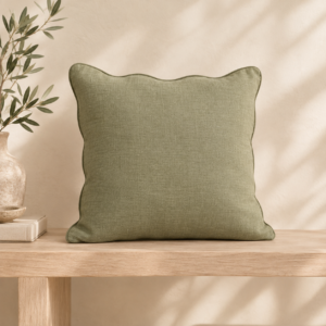 Coussin soft green