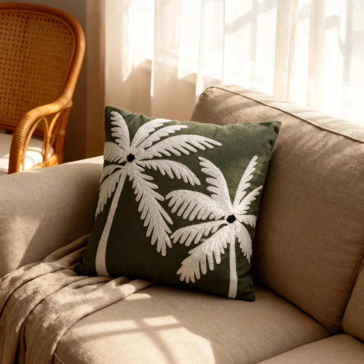 Coussin palms serenity – Image 2